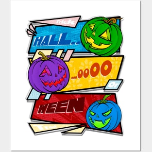 HALLOWEEN CONVERSATION Posters and Art